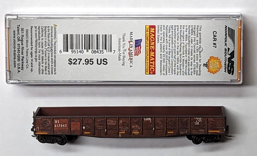 Microtrenes MTL 10544450 Norfolk Southern x CR NS 617042 FW desgastados de fábrica | Zustand: New