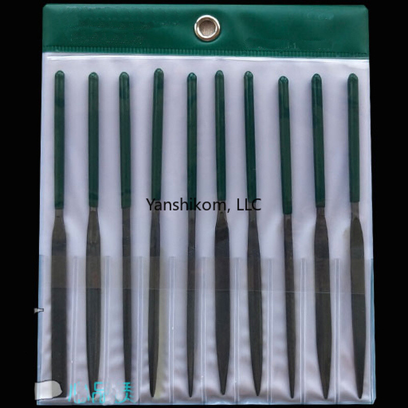 Saxophone Repair Tool Kit Parts - Tone Hole files Diamond Shaping File 10pcs US