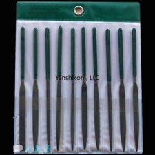 Saxophone Repair Tool Kit Parts - Tone Hole files Diamond Shaping File 10pcs US
