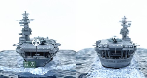 1/700 Segunda Guerra Mundial EE. UU. CV-6 Enterprise portaaviones buque de guerra modelo - Imagen 21 de 24
