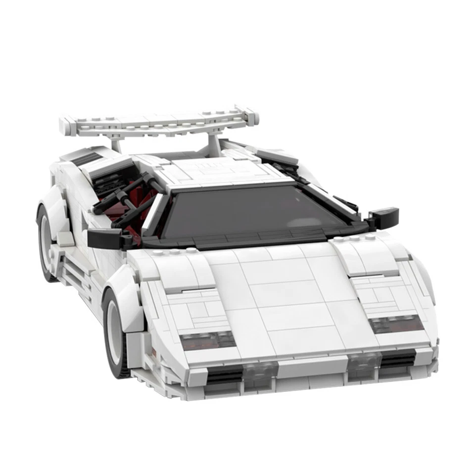 Custom MOC: MOC-57779 Sports Car LP5000 Quattrovalvole Supercar LP5000 QV - Image 3 of 4