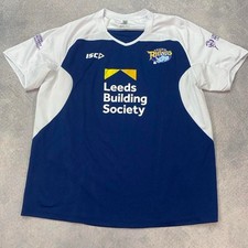 Leeds Rhinos navy rugby shirt Size L #rugby #leedsrhinos isc gym run england
