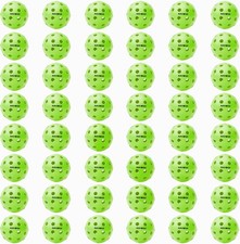 48 Pack Premium 40-Holes Outdoor Pickleball Balls, Meet USAPA Official Requireme