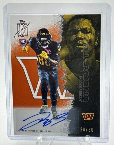 2025 Topps Signature Ja'Corey Brooks Rookie Class Autographs (RAW)