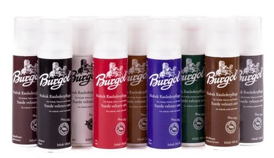 BURGOL Nubuk Raulederpflege Wildleder 100ml Pflege auch für Textilien