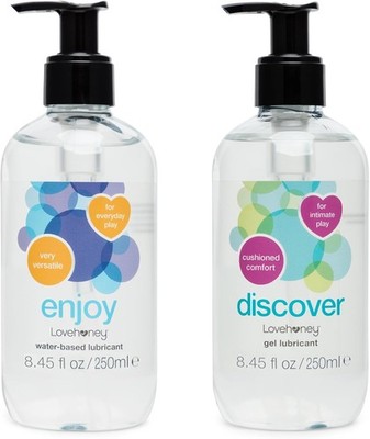Lovehoney Enjoy Water Based Lube 8.5 fl oz and Discover Water Based Thick Lube 8 | eBay Lovehoney Enjoy Water Based Lube 8.5 fl oz and Discover Water Based Thick Lube 8 | eBay