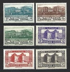 Complete set 6 new stamps*.  French SYRIA 1940.          (9229)