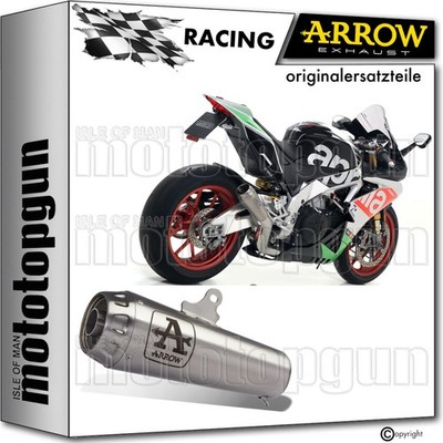 ARROW AUSPUFF RC PRO-RACE NICHROM APRILIA RSV4 RSV-4 RF 2017 17 2018 18