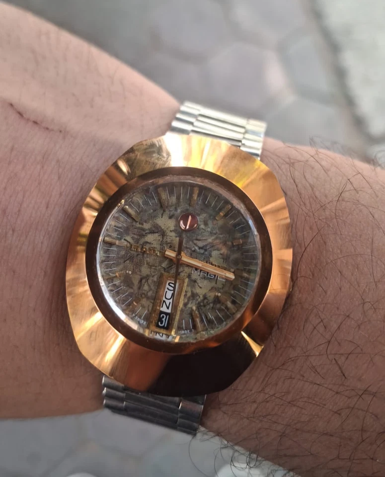 RADO Diastar Magic Automatic Very Unique & Rare Dial Vintage 1970s - Image 4 of 4