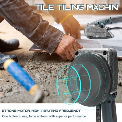 10-150Hz Tile Tiling Machine Wall Floor Tiles Laying Vibrating Tool With IAGG