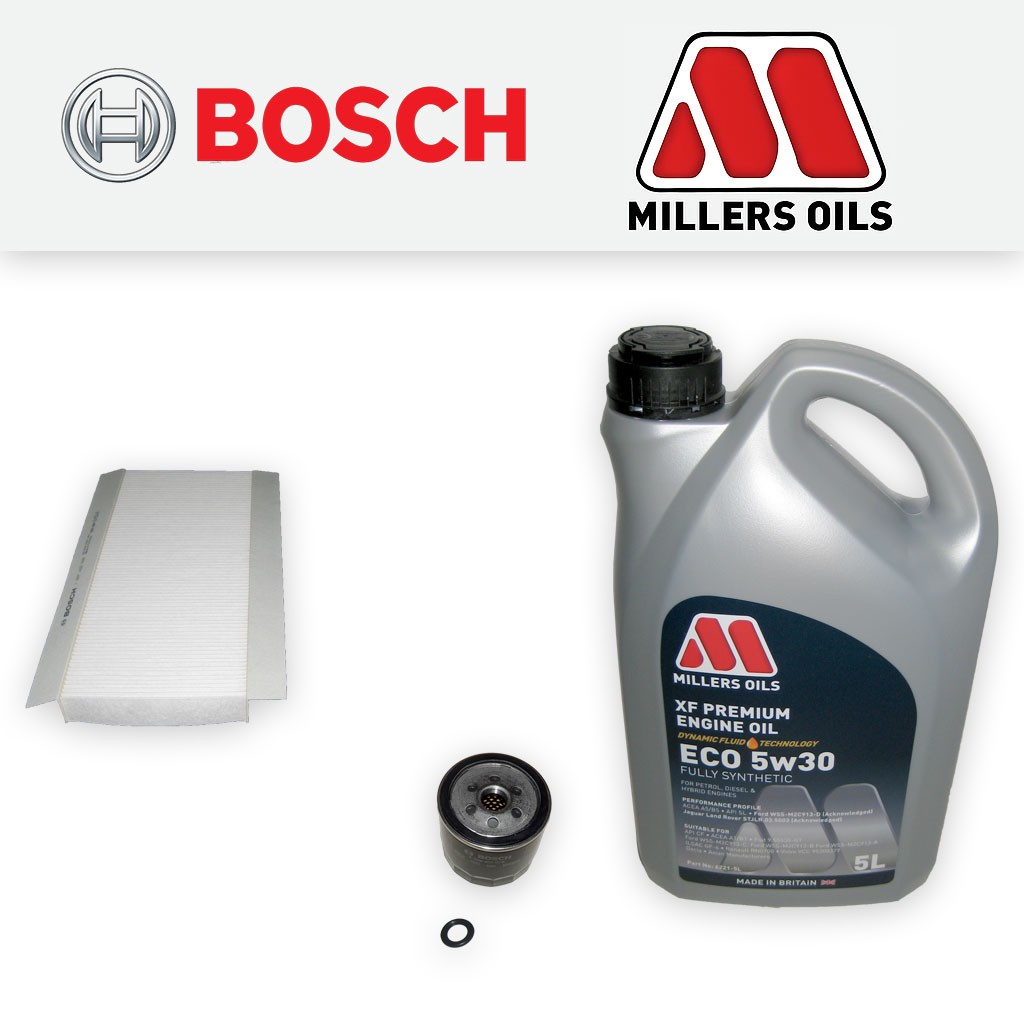 SERVICE KIT for FORD FIESTA MK4 MK5 1.25 16V OIL CABIN FILTERS +OIL (1995-2002)