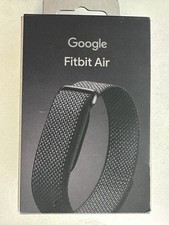 Google Fitbit Air Fitness Tracker/Smartwatch - Obsidian Black Heart Rate Monitor