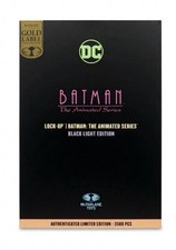 Lock-Up Batman The Animated Series Black Light Edition Gold Label McFarlane New
