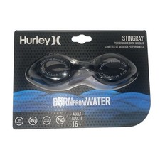 HURLEY ADULT PERFORMANCE STINGRAY SWIM GOGGLES NEW IN PACK