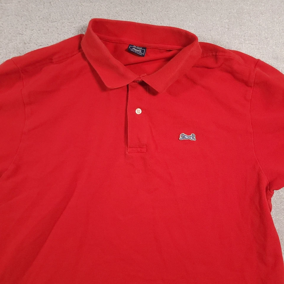 Le Tigre Polo Shirt Mens XL Classic Tiger Embroidered Short Sleeve Vintage Retro - Image 3 of 4