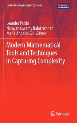 Pardo - Modern Mathematical Tools and Techniques in Capturing Complexi - X555z