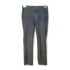Gap Girls Sz 10 Msr 25x25 100 Cotton Grey Khaki Pants Slim Straight Regular Fit