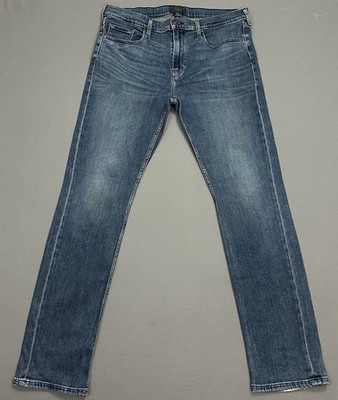 PAIGE FEDERAL JEANS - DENZEL BLUE DENIM - Herren Größe Taille 36'' - Bein 34''