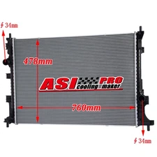 Aluminum Core Radiator for 2021-2023 2022 Ford Bronco Sport L3 1.5L L4 2.0L