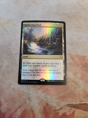 Reflecting Pool Foil Commander Legends Battle For Baldur's Gate MTG NM