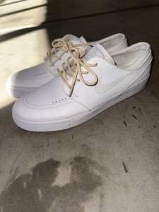 janoski slip on white leather