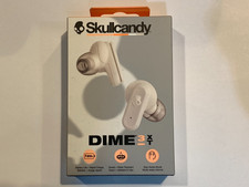 Skullcandy Dime 3 XT True Wireless In-Ear Earbuds- Bone Orange Glow- CR New 