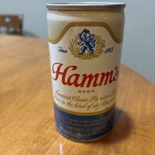Hamm's Beer  12 oz Pull Tab Can St. Paul and San Fran listed