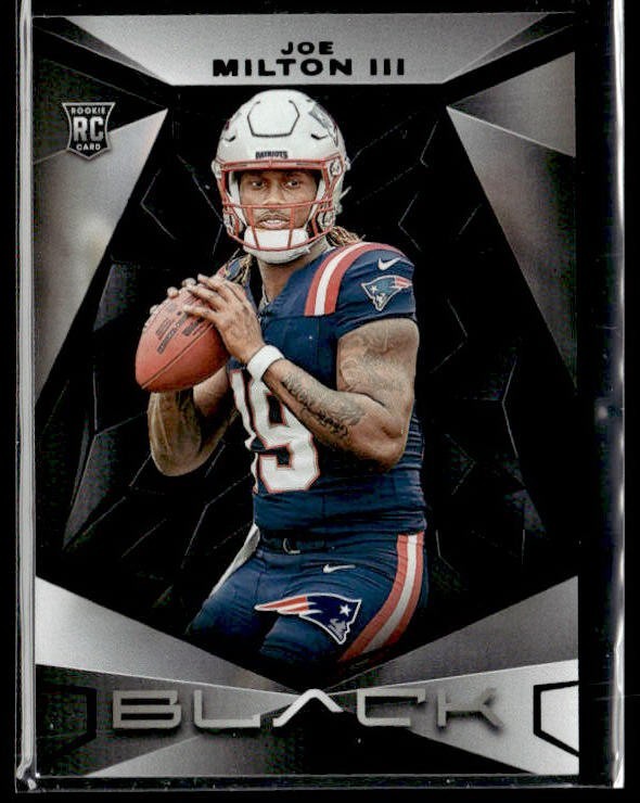 L68,513 - 2024 Panini Black #154 Joe Milton III RC