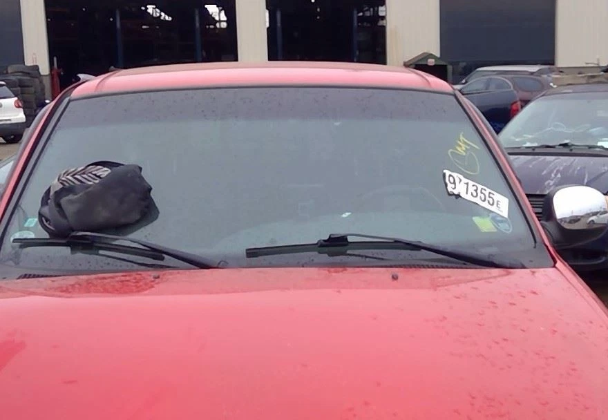 97 98 99 00 01 2002 03 04 Ford F150 Front Passenger RH Door Handle in E4 Red Foto 3 de 4