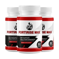 (3 Pack) Fortirise Max for Men ed, Fortirise Pills for Man Stamina & Energy 60ct