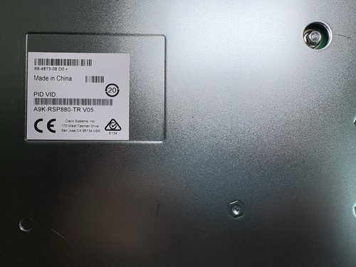 Processeur commutateur de route Cisco A9K-RSP880-TR ASR 9000 - Photo 4/6