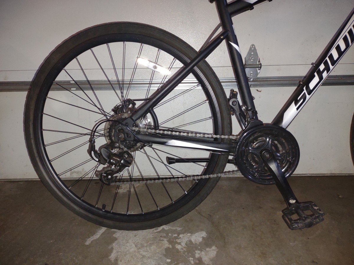Schwinn S5712WMDS 700C Glenwood Mens Hybrid Bike - Black for sale online |  eBay