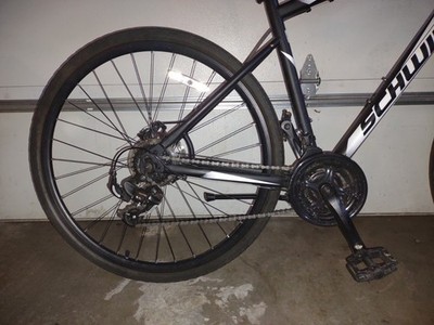 Schwinn S5712WMDS 700C Glenwood Mens Hybrid Bike - Black for sale