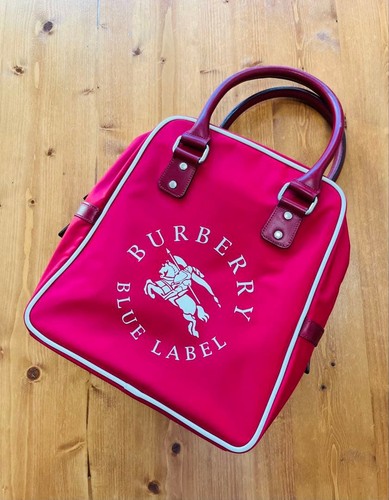 Burberry Blue Label Tote Bag Deadstock 80s Japan