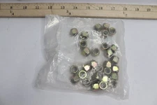 (30-Pk) Applied Nylon Insert Lock Nut Yellow Zinc Grade 8 3/8"-24 107360