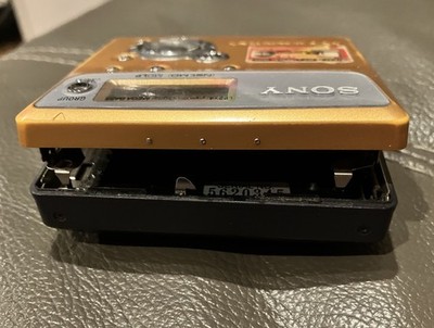Sony Net MD Walkman MZ-N505 Gold Digital MiniDisc Recorder Player