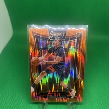 2024-25 Panini Select #85 Kyshawn George Orange Flash Prizm