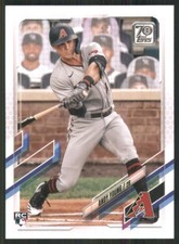 2021 Topps #499 Andy Young RC Arizona Diamondbacks 45753