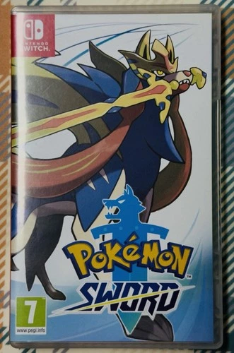 Pokemon Sword (Nintendo Switch, 2019) Complete- TESTED And Works With Case H1921