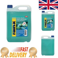 5L RTU Screenwash with Insect Remover & Rain Repellent - Streak-Free Clarity 3.80 per litre