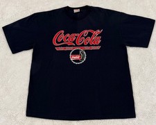 VINTAGE COCA-COLA T-SHIRT XL MADE IN USA NEW YORK 5TH AVENUE GRAPHIC TEE RN19314