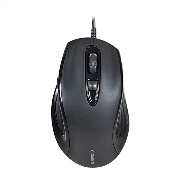 Gigabyte Maus M6880X Laser 1600 DPI USB Schwarz Seitentasten (B-Ware) - Bild 2 von 3