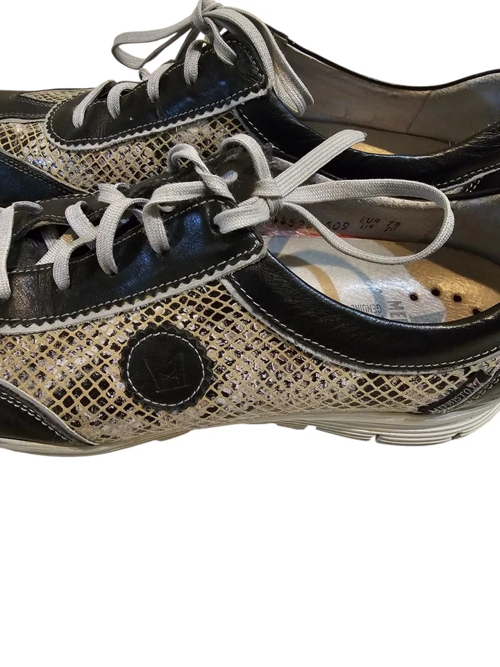 Zapatillas Mephisto Talla 10 Mujer Tostadas Estampado Serpiente Escorrentía Air Jet Comfort Yael Guc Foto 4 de 4