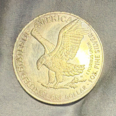 2022-P American Silver Eagle $1 1 oz .999 Fine Silver Business Strike