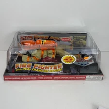 Battery Operated 12" Fire Fighter Action Figure Real Crawing *SEE DESCRIPTION