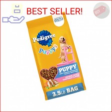 Pedigree Puppy Dry Puppy Food, Chicken, Rice, and Vegetable Flavor, 3.5 lb. Bag 2.83 per pound