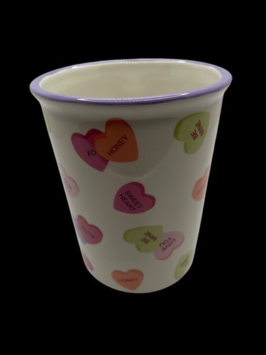 Conversation Hearts Oversized Kaffee Tee Becher Tasse Valentinstag BE MINE XO HUGS - Bild 7 von 9