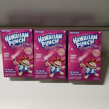 Hawaiian Punch Magic Mix Fairy Dust  Drink Mix Zero Sugar 3 Packs