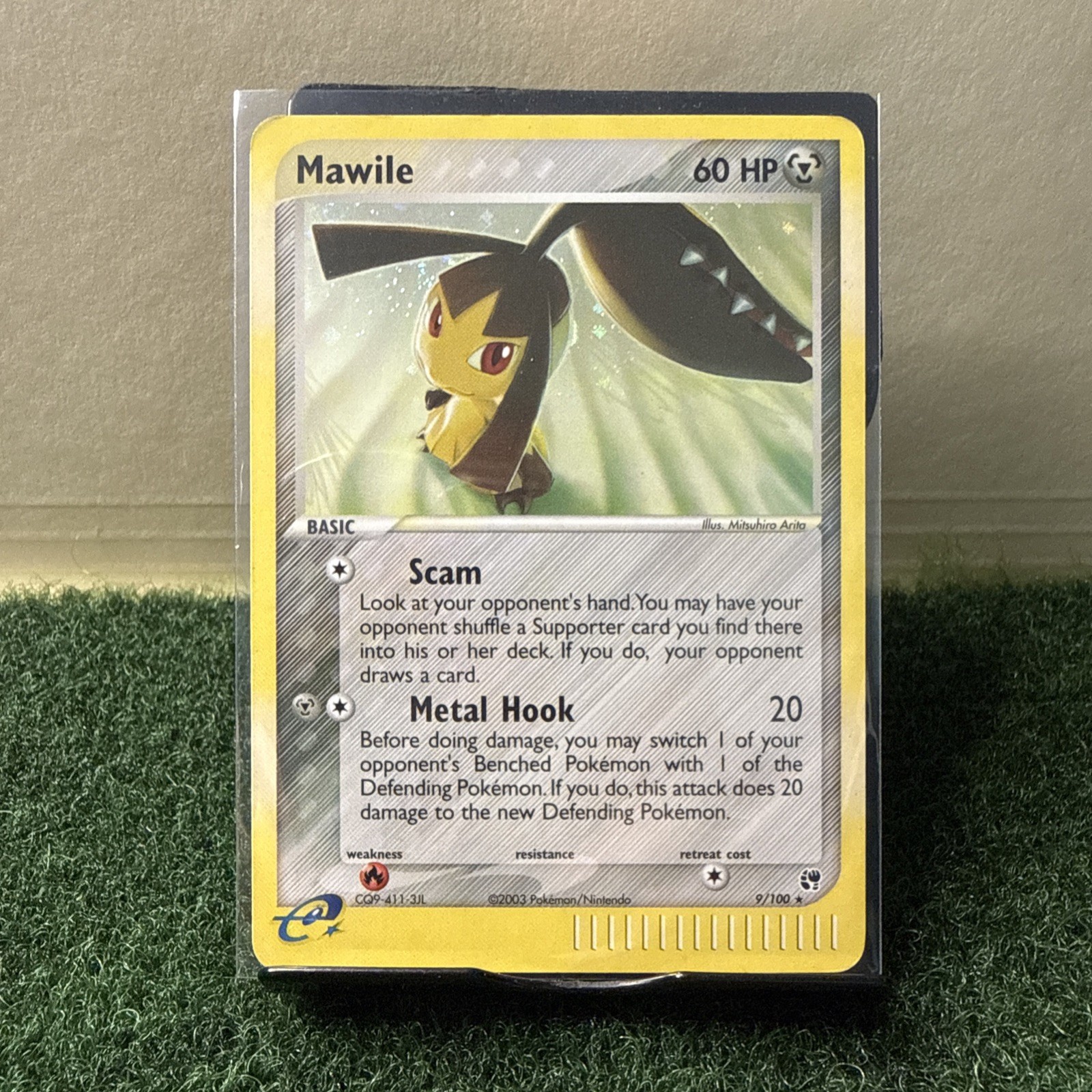 Mawile 9/100 Sandstorm Holo Rare Pokemon Trading Card Game VLP