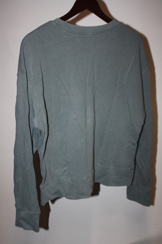 $110 Perfect White Tee perfectwhitetee Sweatshirt Large L TYLER 100% Cotton Blue - Picture 4 of 8